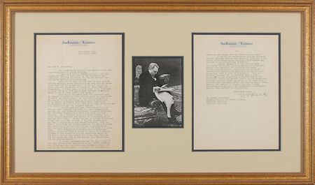 Lot #2086 William Randolph Hearst Typed Letter Signed - Image 1