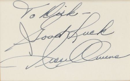 Lot #2138 Jesse Owens Signature - Image 2