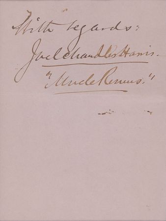 Lot #2110 Joel Chandler Harris Autograph Letter Signed - Image 2