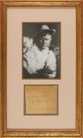 Lot #2106 O. Henry Signature - Image 1