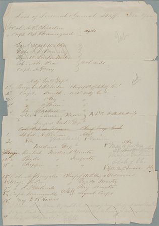Lot #2072 P. G. T. Beauregard Signed Document - Image 3