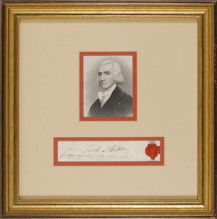 Lot #2075 John Jacob and Sarah Astor Signatures - Image 1