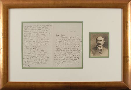 Lot #2114 Rudyard Kipling Autograph Letter Signed - Image 1