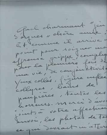 Lot #2120 Colette Autograph Letter Signed - Image 2