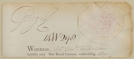Lot #2066 King George III Signature - Image 2
