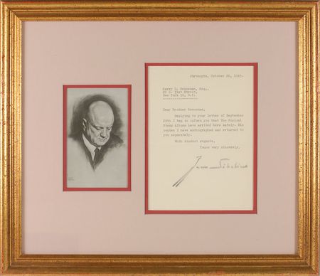 Lot #2133 Jean Sibelius Typed Letter Signed - Image 1