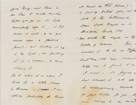 Lot #2103 Edward Burne-Jones Autograph Letter Signed - Image 3