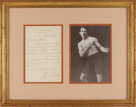 Lot #2137 James J. Corbett - Image 1