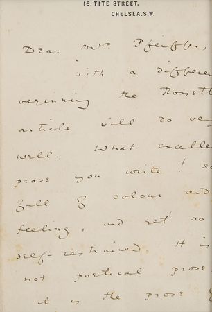Lot #2108 Oscar Wilde Autograph Letter Signed - Image 2