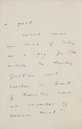 Lot #2108 Oscar Wilde Autograph Letter Signed - Image 3