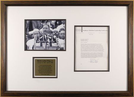 Lot #2096 Martin Luther King, Jr Typed Letter Signed - Image 1