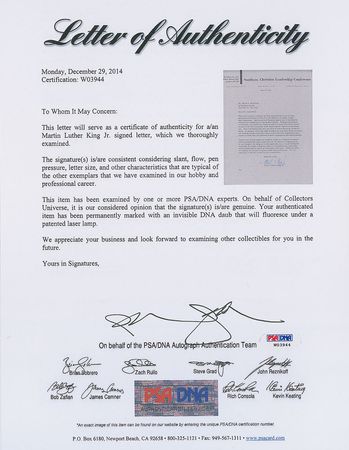 Lot #2096 Martin Luther King, Jr Typed Letter Signed - Image 3