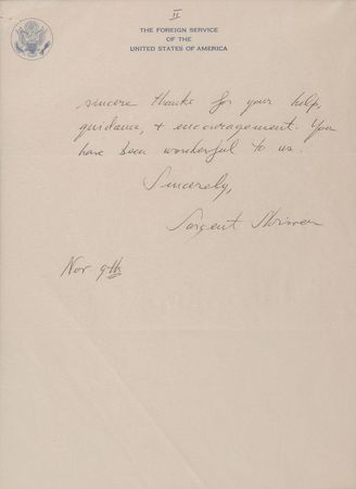 Lot #2029 John F. Kennedy US Peace Corp Bill-signing Pen - Image 4