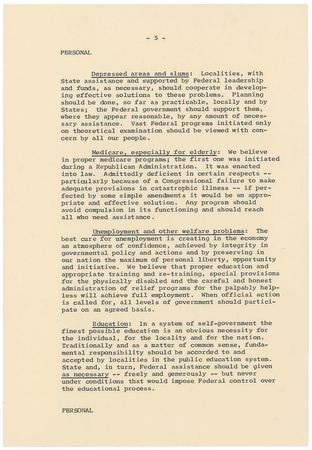 Lot #2024 Dwight D. Eisenhower Typed Letter Signed - Image 6