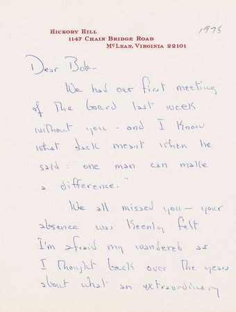 Lot #2057 Ethel Kennedy Autograph Letter Signed - Image 1