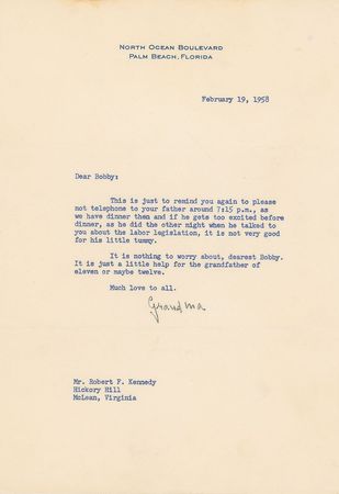 Lot #2056 Rose Kennedy Collection of Three Letters - Image 3