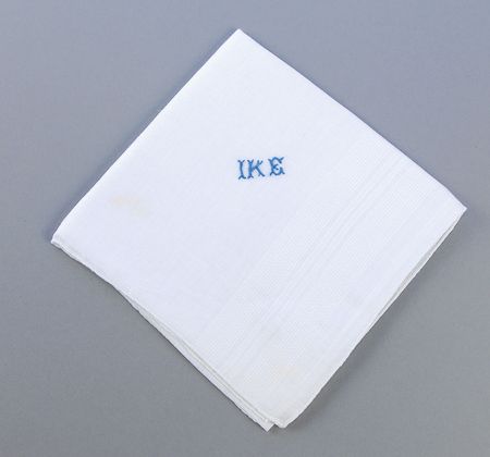 Lot #2025 Dwight D. Eisenhower’s Handkerchief