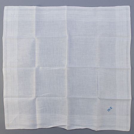 Lot #2025 Dwight D. Eisenhower’s Handkerchief - Image 2