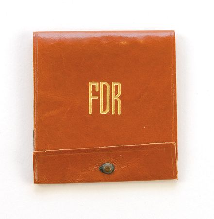 Lot #2015 Franklin D. Roosevelt?s Leather Matchbook - Image 1