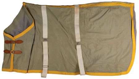 Lot #2044 Jacqueline Kennedy’s Horse Blanket - Image 1