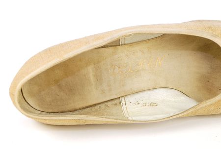 Lot #2043 Jacqueline Kennedy’s Delman Linen Shoes - Image 3