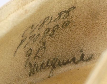 Lot #2043 Jacqueline Kennedy’s Delman Linen Shoes - Image 5
