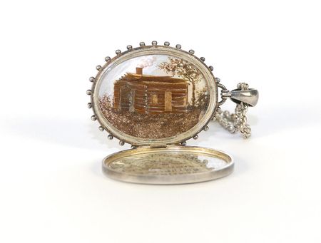 Lot #2004 Abraham Lincoln Lock of Hair - Image 1