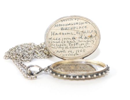 Lot #2004 Abraham Lincoln Lock of Hair - Image 2