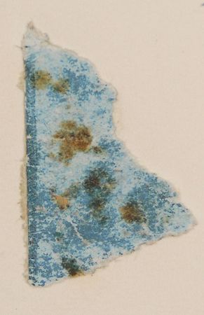 Lot #2046 Jacqueline Kennedy Wallpaper Swatch on White House Card Note - Image 2