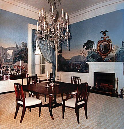 Lot #2046 Jacqueline Kennedy Wallpaper Swatch on White House Card Note - Image 5