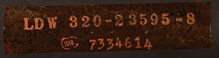 Lot #473 Apollo Lunar Module Strut: Flight-ready Apollo LM strut - Image 6