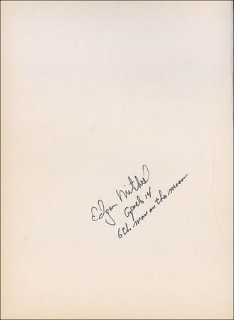 Lot #533 Edgar Mitchell Book - Image 1