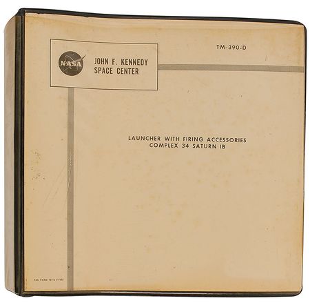 Lot #566 Saturn 1B Manual - Image 1