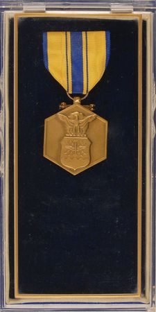 Lot #418 Edward H. White II Commendation Medal - Image 3