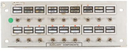 Lot #483 Saturn V Third Stage Ground Control Panel Control Panel - Image 1