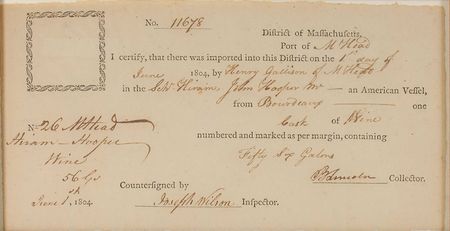 Lot #379 Benjamin Lincoln Signed Document - Image 2