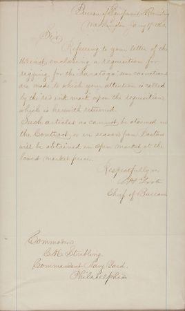 Lot #375 Andrew Hull Foote Signed Letter - Image 2