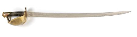 Lot #327 Civil War Model 1860 Union Naval Cutlass by Ames Cutlass - Image 2