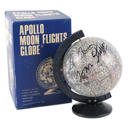 Lot #518 Apollo 10 Moon Globe - Image 1