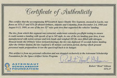 Lot #490 STS-27/28 - Image 2