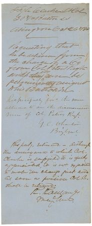 Lot #389 Gabriel C. Wharton and Robert Ransom, Jr Endorsements - Image 1