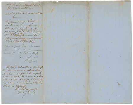 Lot #389 Gabriel C. Wharton and Robert Ransom, Jr Endorsements - Image 2