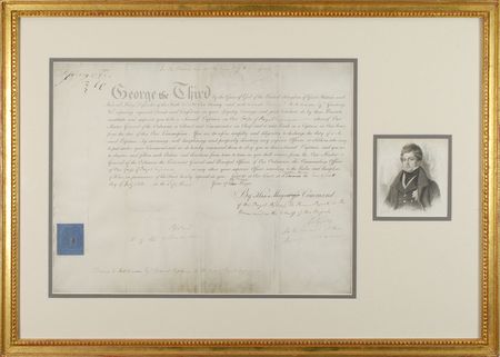 Lot #257 King George IV Signed Document - Image 3