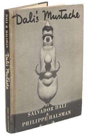 Lot #593 Salvador Dali: Incredible surrealist sketch inside Dali’s Mustache - Image 2