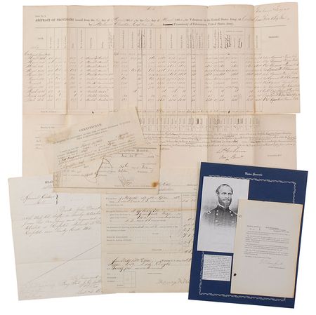 Lot #371 Civil War Documents Documents - Image 2
