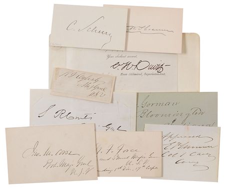 Lot #372 Civil War Signatures Signatures - Image 2