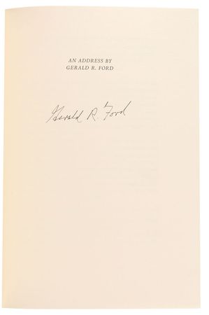 Lot #116 Gerald Ford Book - Image 3