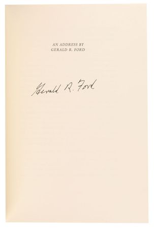 Lot #116 Gerald Ford Book - Image 8