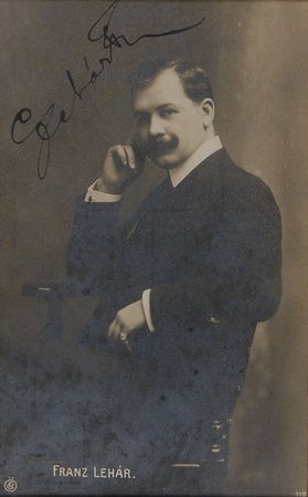 Lot #729 Franz Lehar Signed Photograph - Image 1