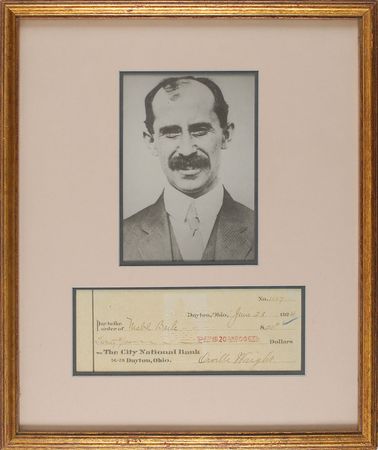 Lot #407 Orville Wright Check - Image 2